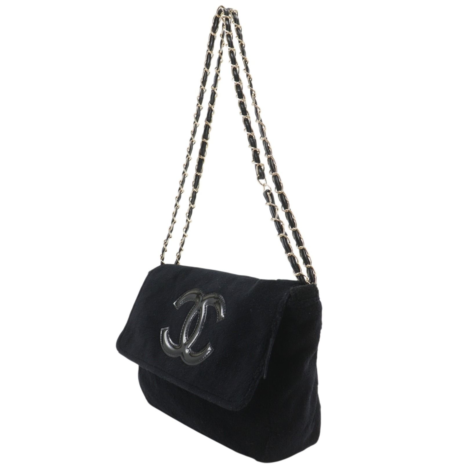 ショルダーバッグ ノベルティブラック CHANEL ノベルティブラック ショルダーバッグ パイル 【公式通販】