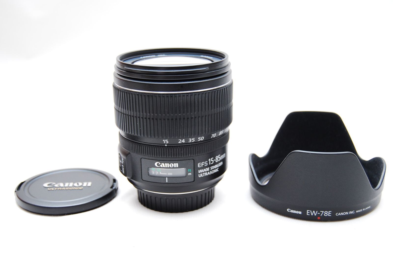 ★美品　Canon 広角ズームレンズ EF-S15-85mm F3.5-5.6 IS USM キヤノン★