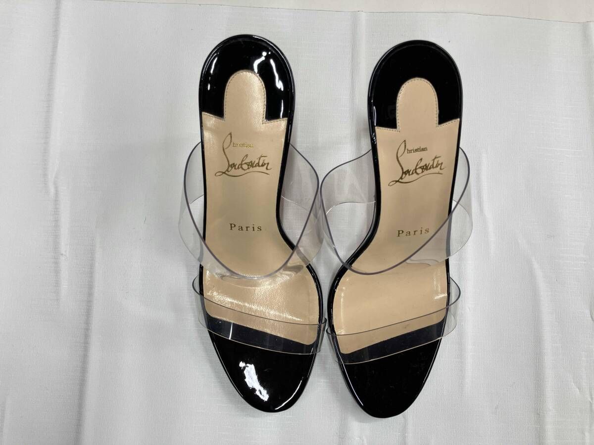 Christ ian Louboutin/パンプス/クリアサンダル 23.5