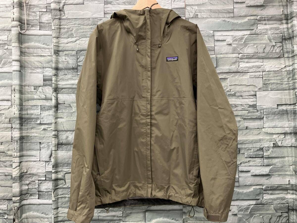Patagonia/マウンテンパーカー/TORRENTSHELL 3L JACKET/カーキ/Lサイズ/パタゴニア