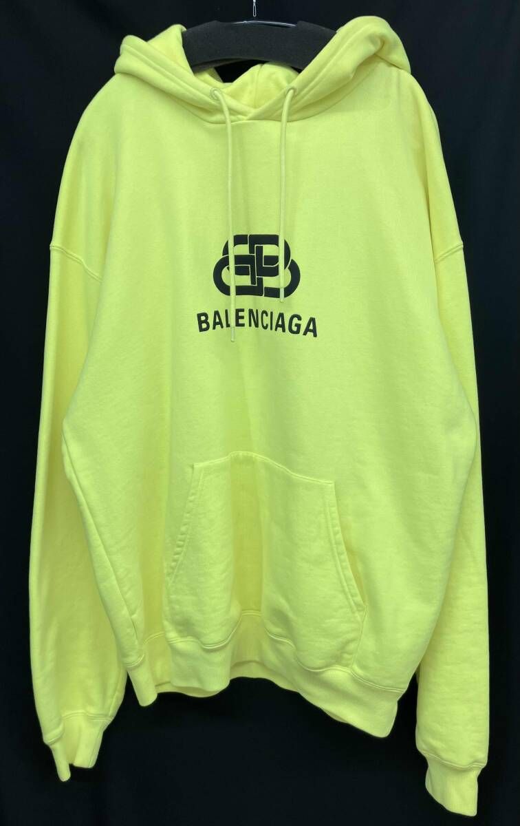 BALENCIAGA 583215 BBパ-カ- サイズS イエロー系 バレンシアガ