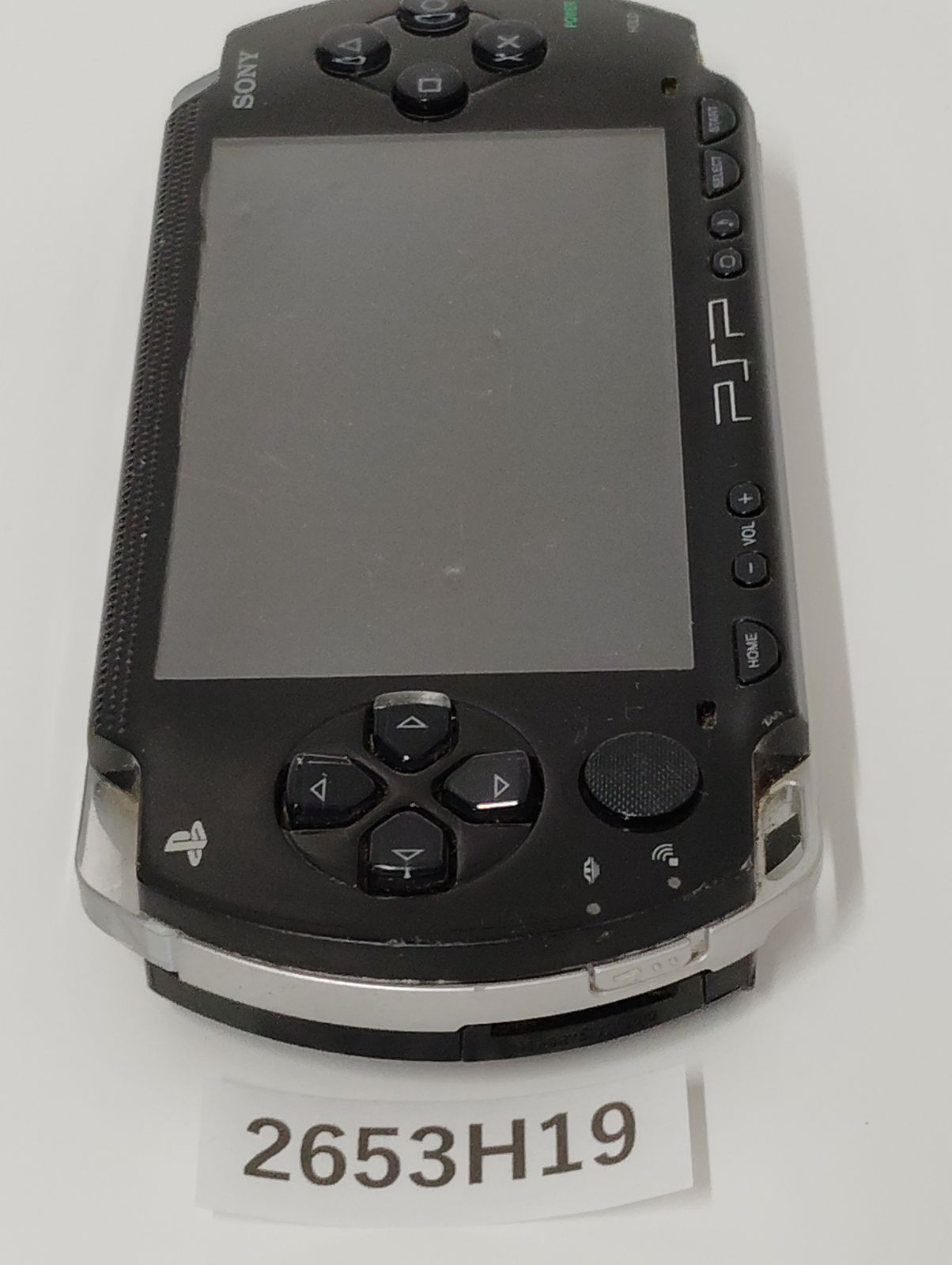 2653H19】 SONY PSP 1000 本体 ジャンク品 ブラック 本体のみ 通電不良 