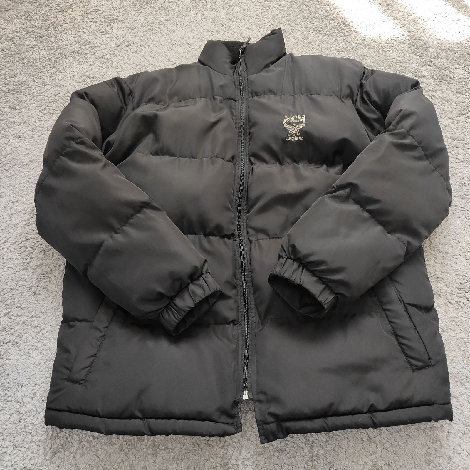 MCM エムシーエム 【サイズ】 M 中綿ダウンジャケット BLACK ブラック 