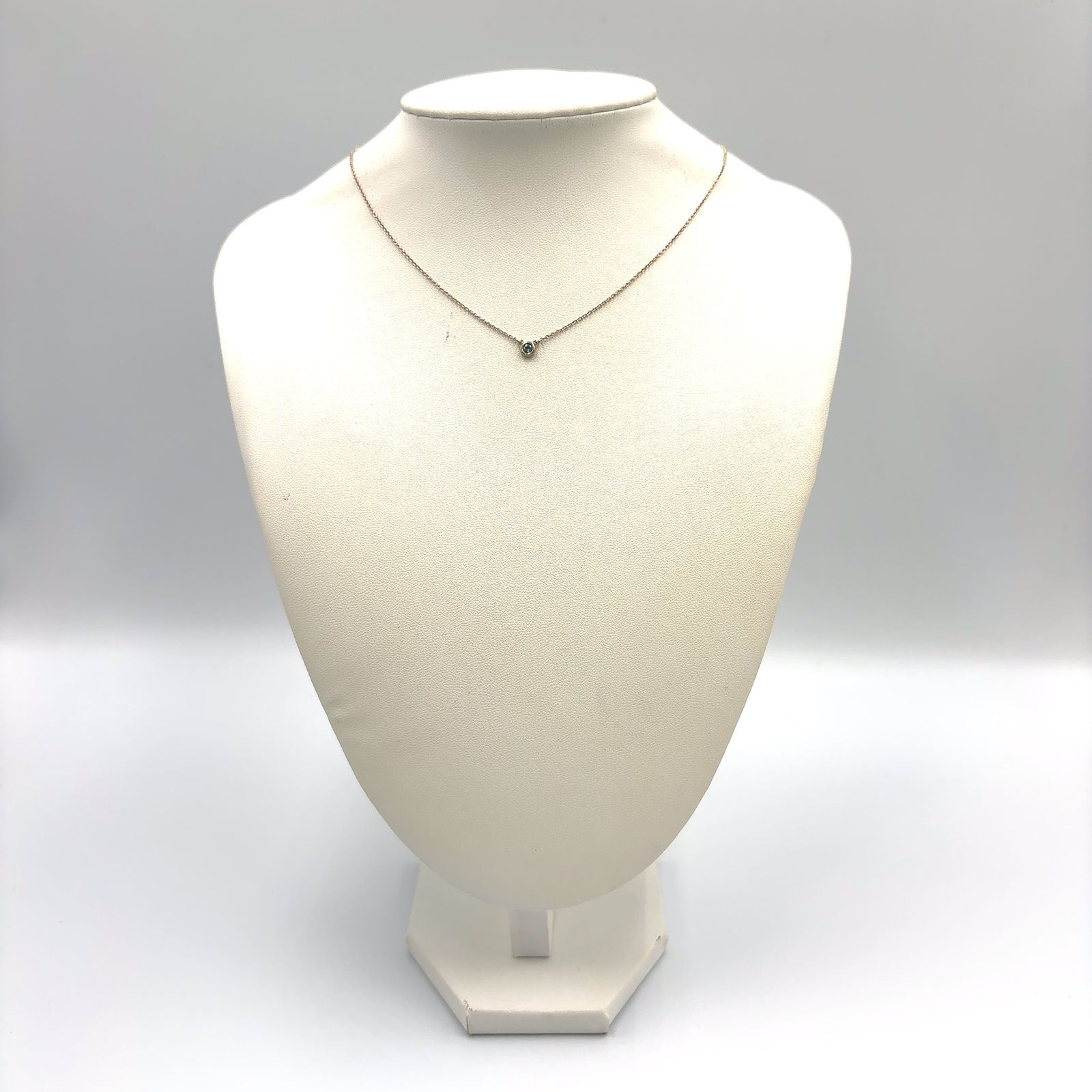 TIFFANY & Co. カラー バイ ザ ヤード アクアマリン AG925×アクア 