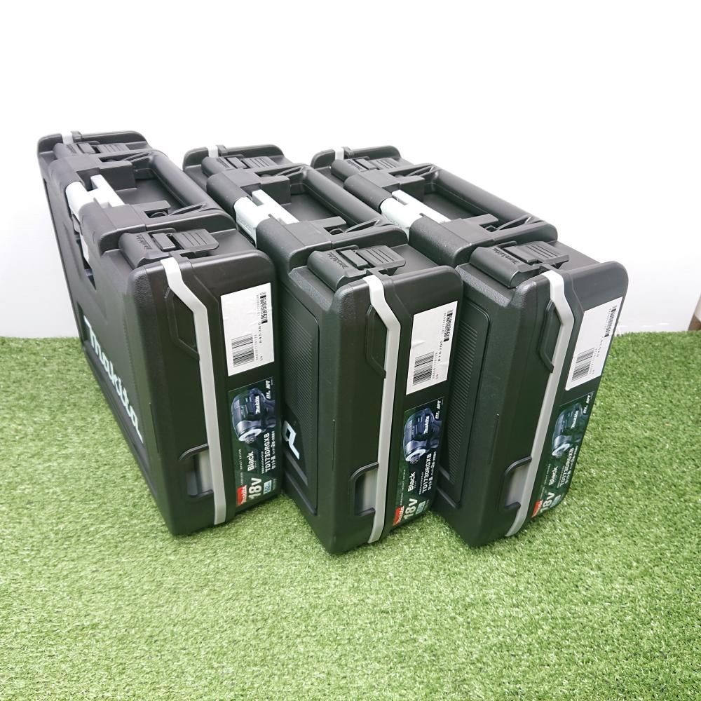 【未使用品】 マキタ TD173DRGXB インパクトドライバーフルセット3台セット 18V [6326]