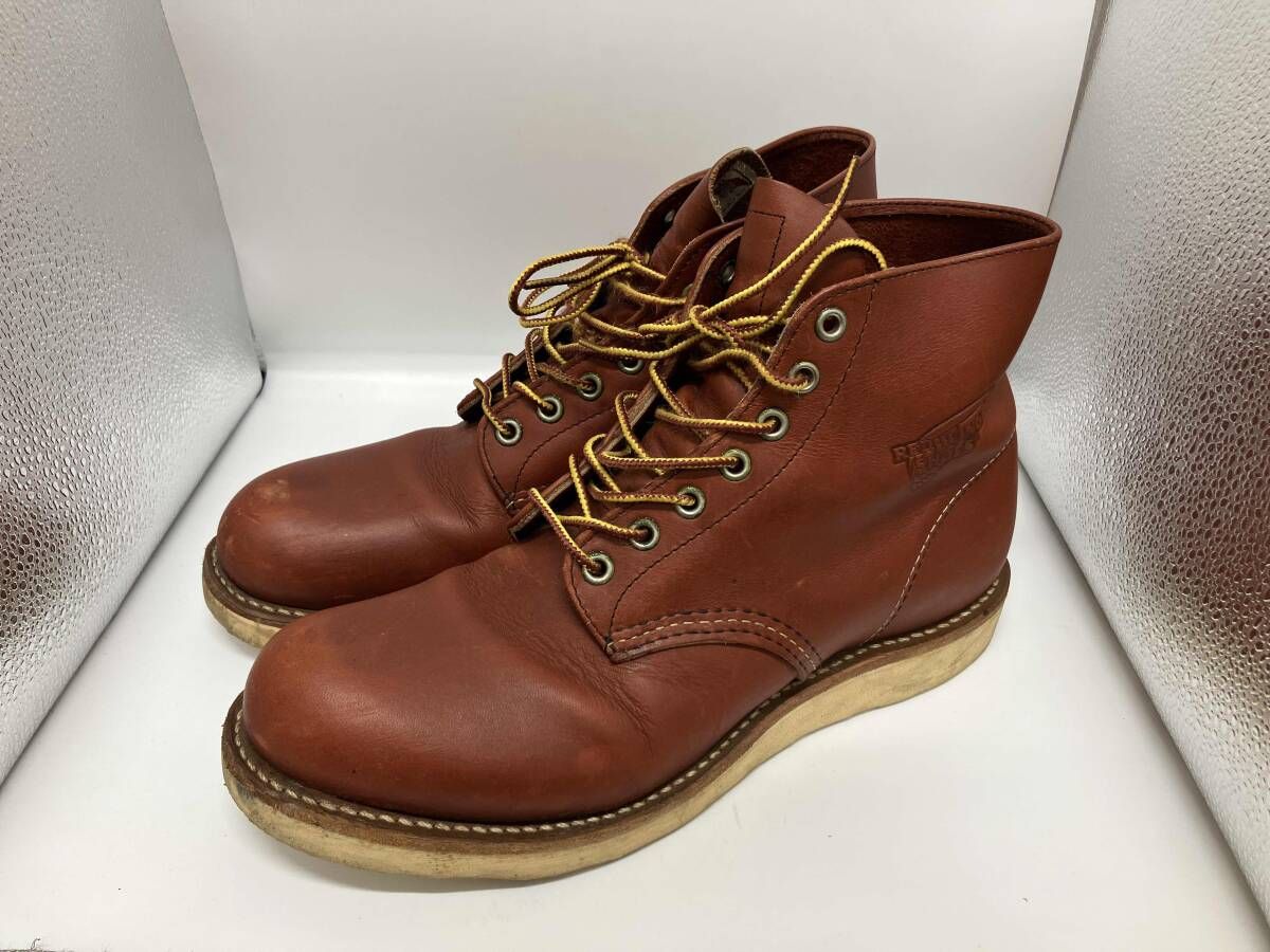 RED WINGレッドウィング 8166 6-inch classic round USA製 サイズ26.0 ブラウン