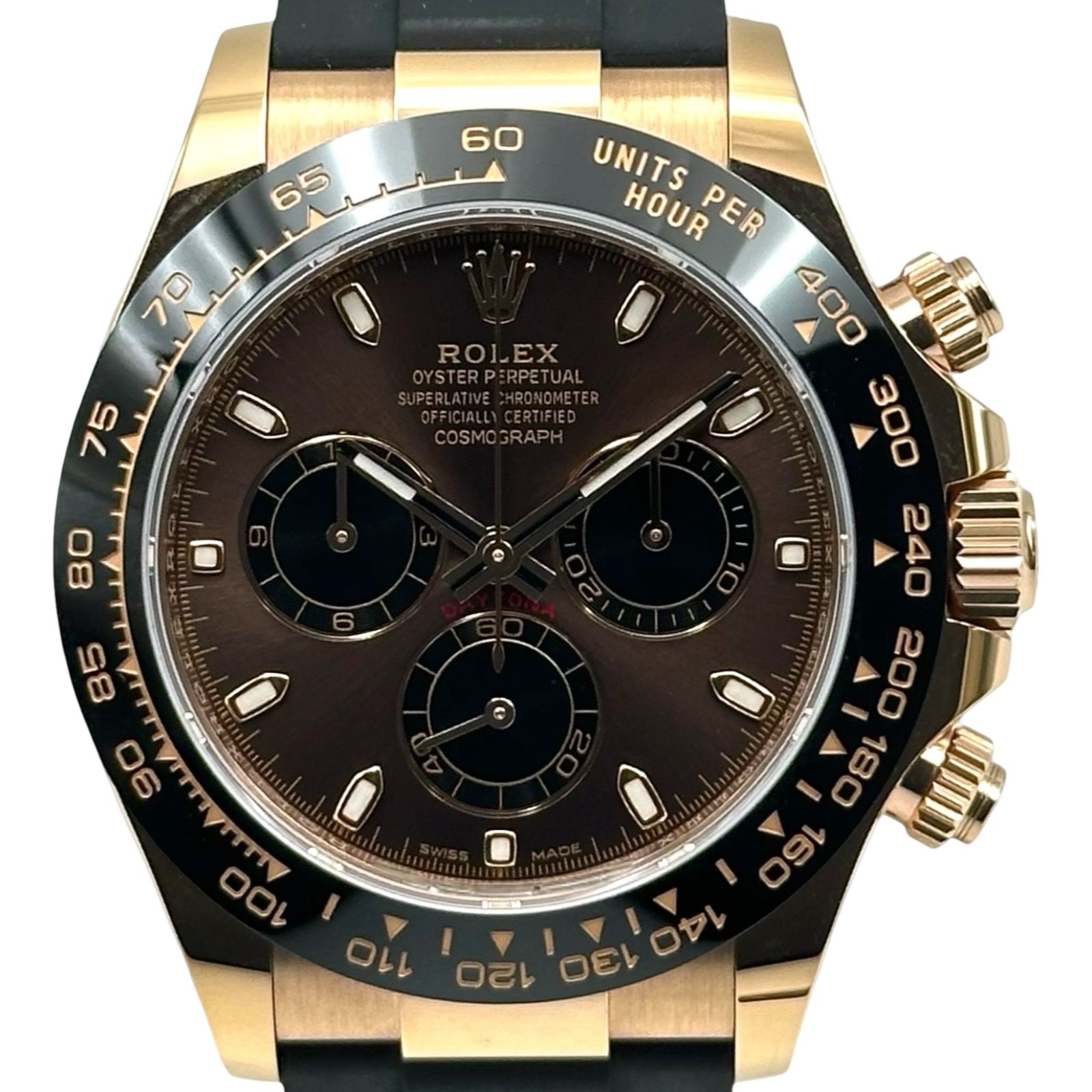 ロレックス ROLEX デイトナ 116515LN チョコ/ブラック ピンクゴールド 自動巻き メンズ 腕時計