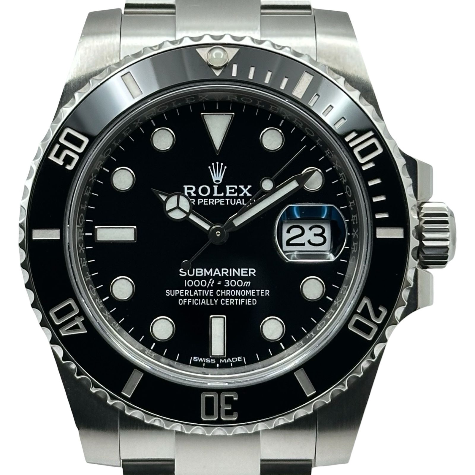 ロレックス ROLEX サブマリーナ 116610LN ブラック ステンレススチール 自動巻き メンズ 腕時計