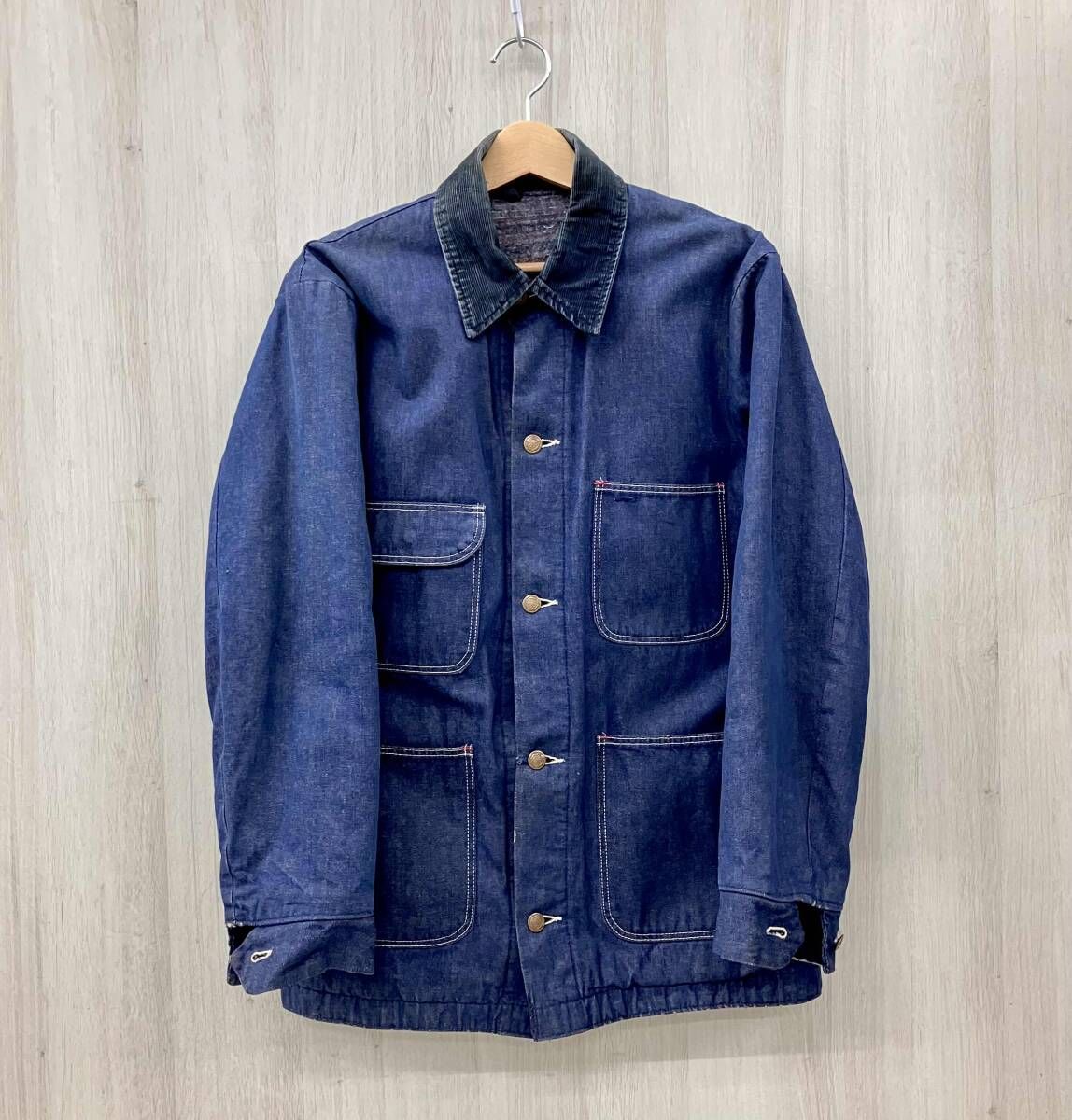 wrangler/ラングラー/カバーオール/古着/60~70s /BIG BEN/ブルー/サイズ38