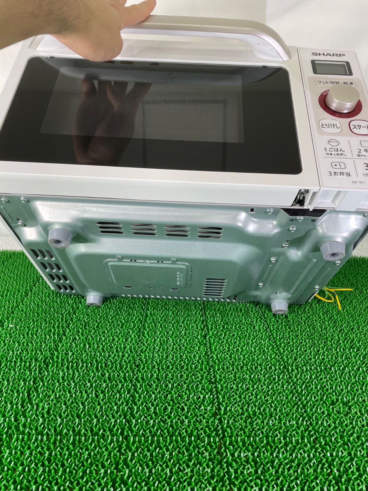 美品 SHARP RE-TF1-W 電子レンジ 2019年製 - メルカリ