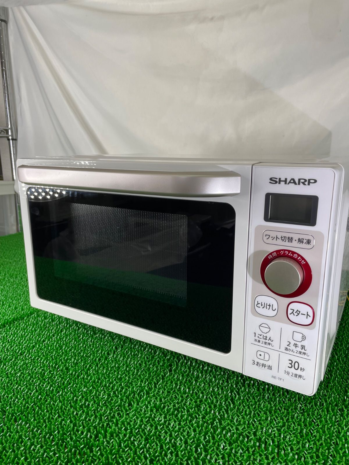 美品 SHARP RE-TF1-W 電子レンジ 2019年製 - メルカリ