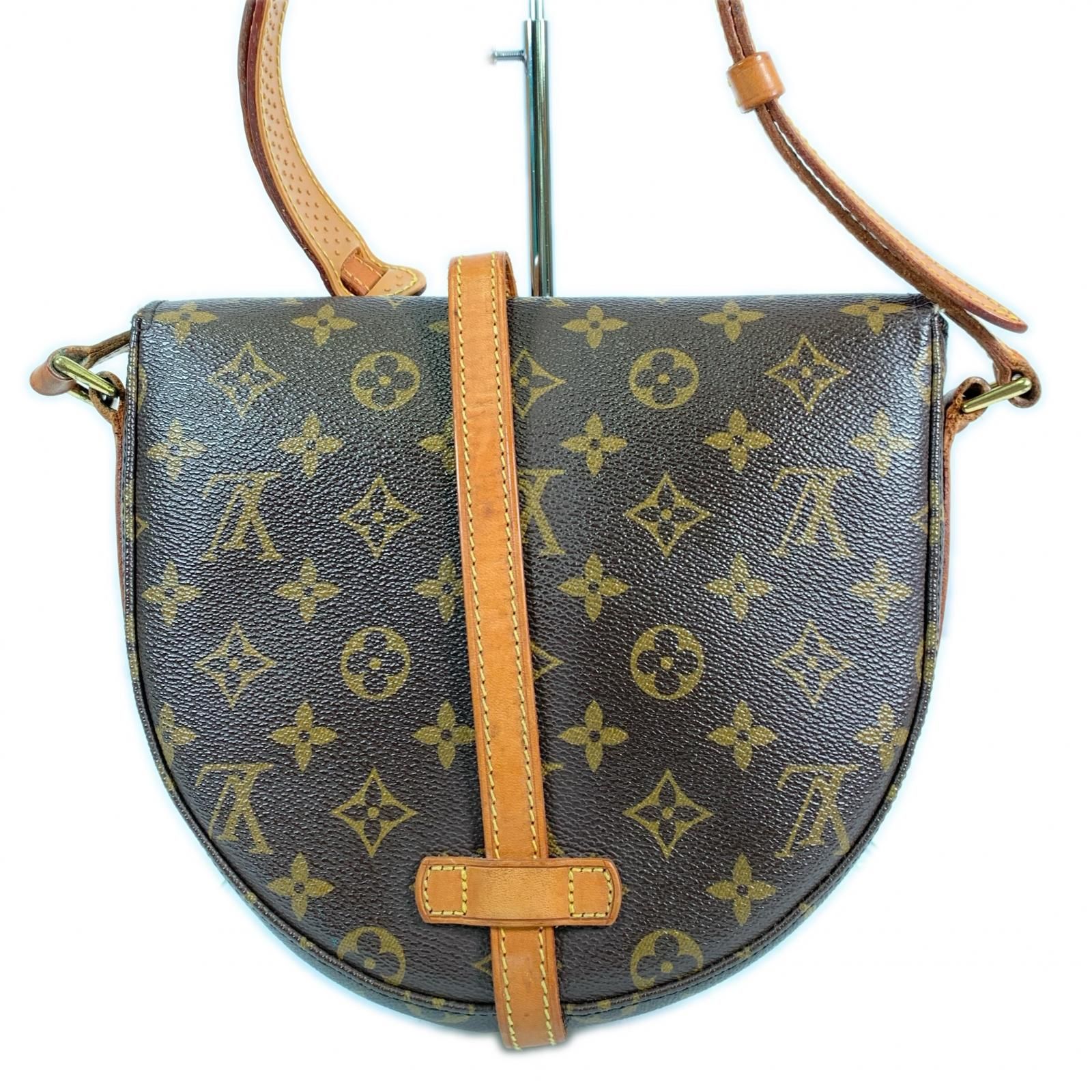 LOUIS VUITTON ルイ・ヴィトン ショルダーバッグ シャンティ ブラウン 