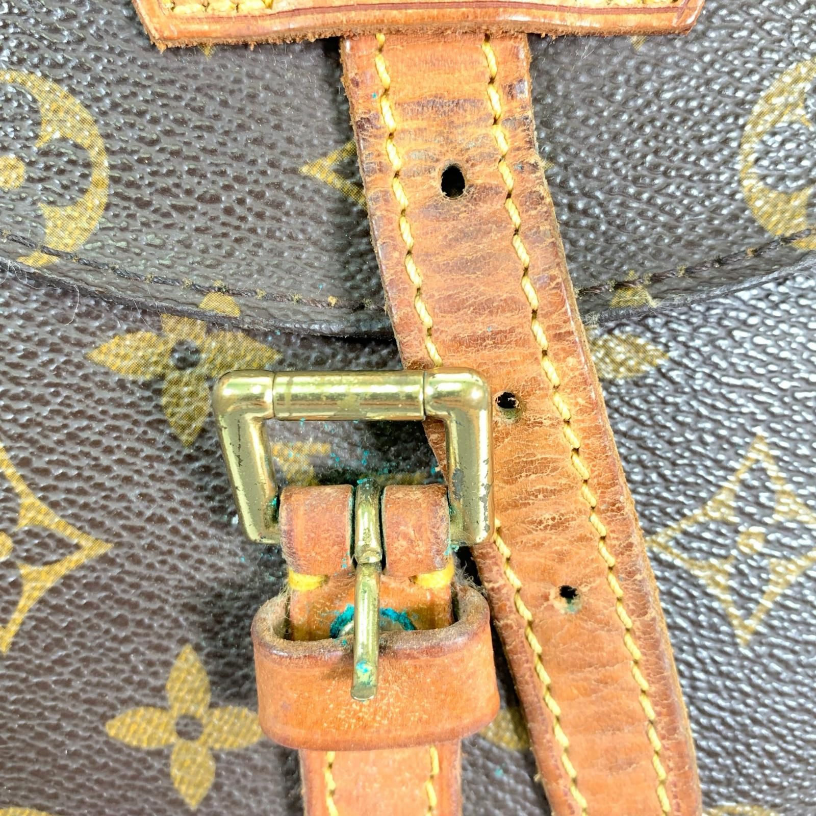 LOUIS VUITTON ルイ・ヴィトン ショルダーバッグ シャンティ ブラウン 