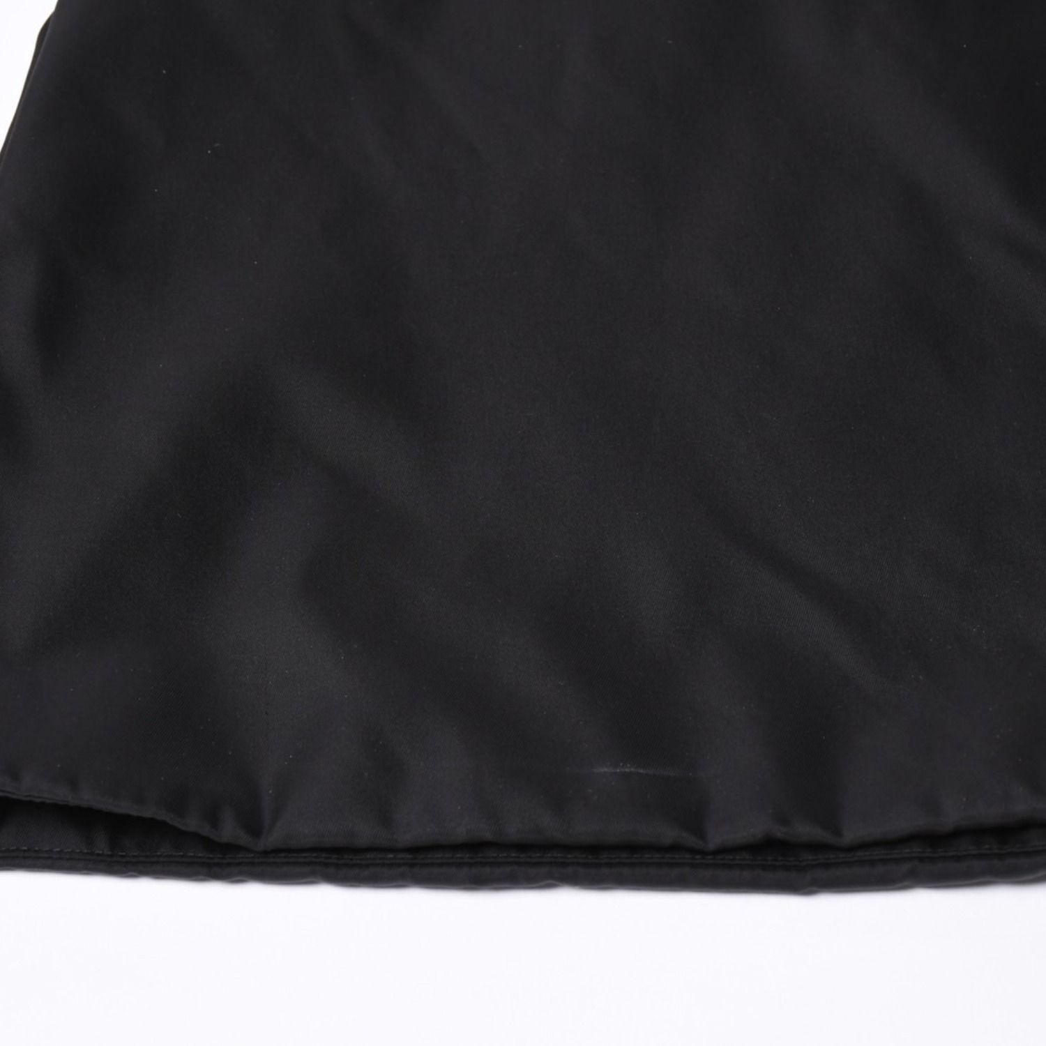 極美品 PRADA プラダ Re-nylon ポーチ付き ノースリーブワンピーストライアングルロゴ メタル ポーチ ノースリーブ Aラインシルエット 中古 4a001964