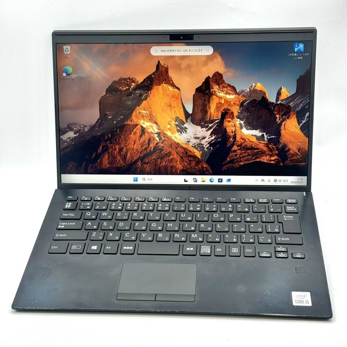 【Bランク/良品】VAIO VJPK13C12N Core i5-1035G1 10世代 13インチ メモリ16GB SSD256GB Office2024 Windows11 Pro
