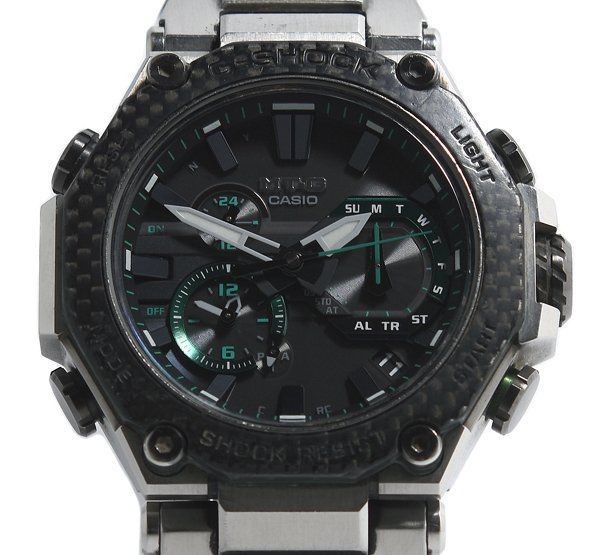 箱保付 CASIO カシオ G-SHOCK ジーショック MTG-B2000XD-1AJF DUAL CORE GUARD MT-G カーボンベゼル 電波ソーラー メンズ