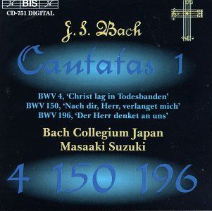 【CD】Cantata 4/150/196