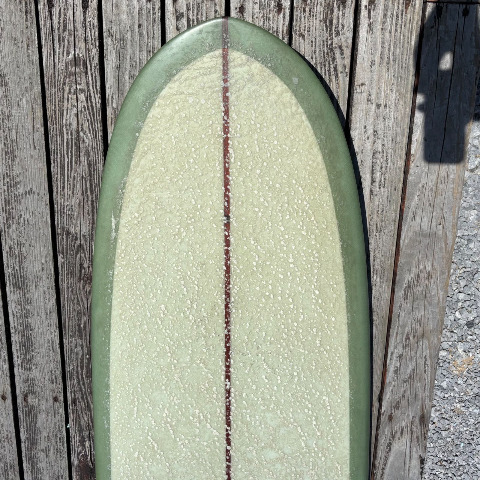 送料別途ご請求 ロングボードシングルフィン DEUS× Tappy Sharpe / TESAN 9'5