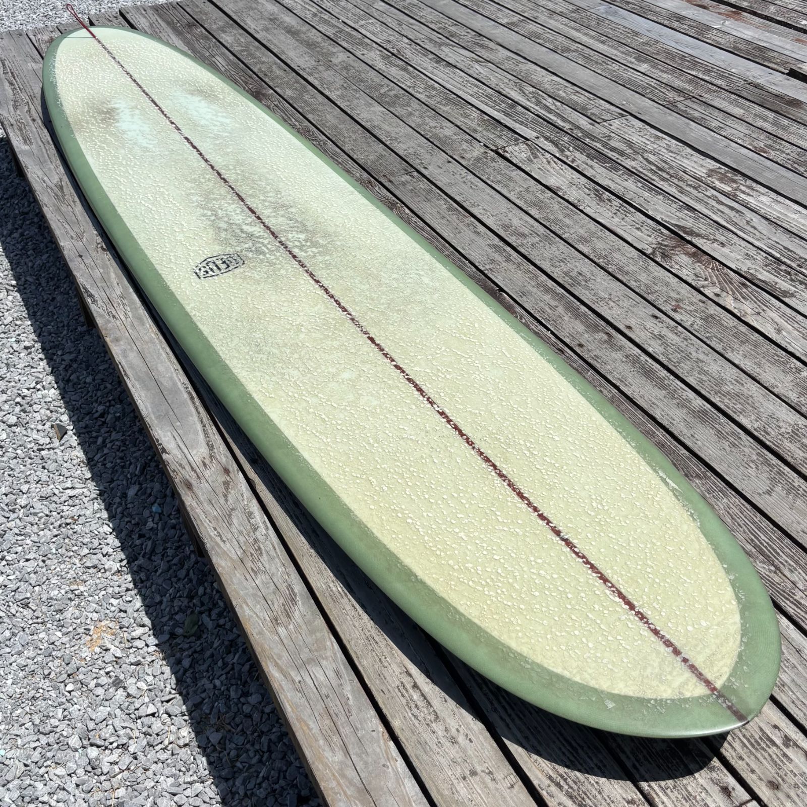 送料別途ご請求 ロングボードシングルフィン DEUS× Tappy Sharpe / TESAN 9'5