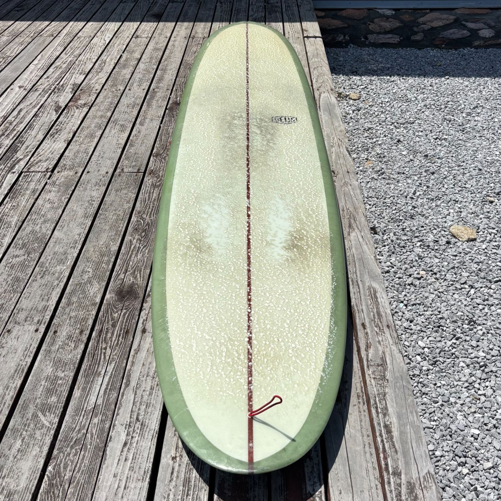 送料別途ご請求 ロングボードシングルフィン DEUS× Tappy Sharpe / TESAN 9'5