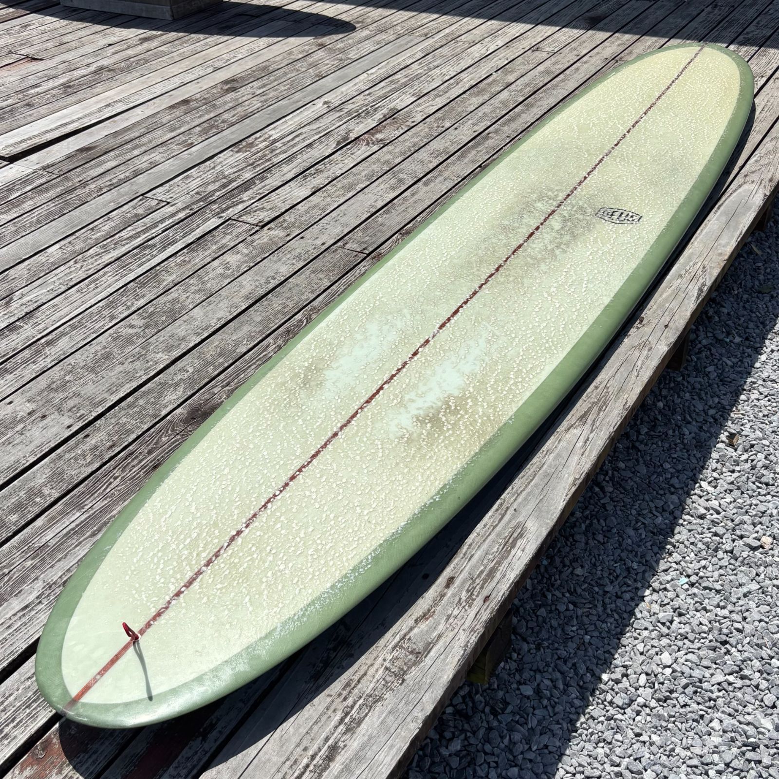 送料別途ご請求 ロングボードシングルフィン DEUS× Tappy Sharpe / TESAN 9'5