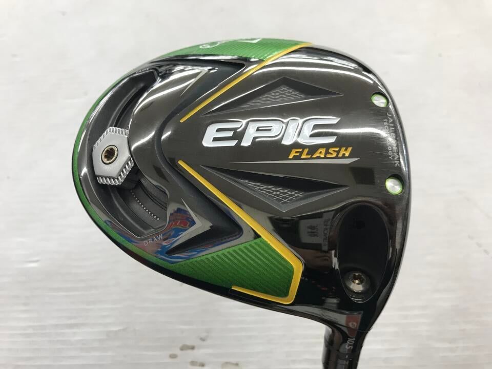 キャロウェイ　EPIC FLASH　10.5度　Speeder EVOLUTION for CW　Sフレックス　ドライバー　中古【最短即日発送】