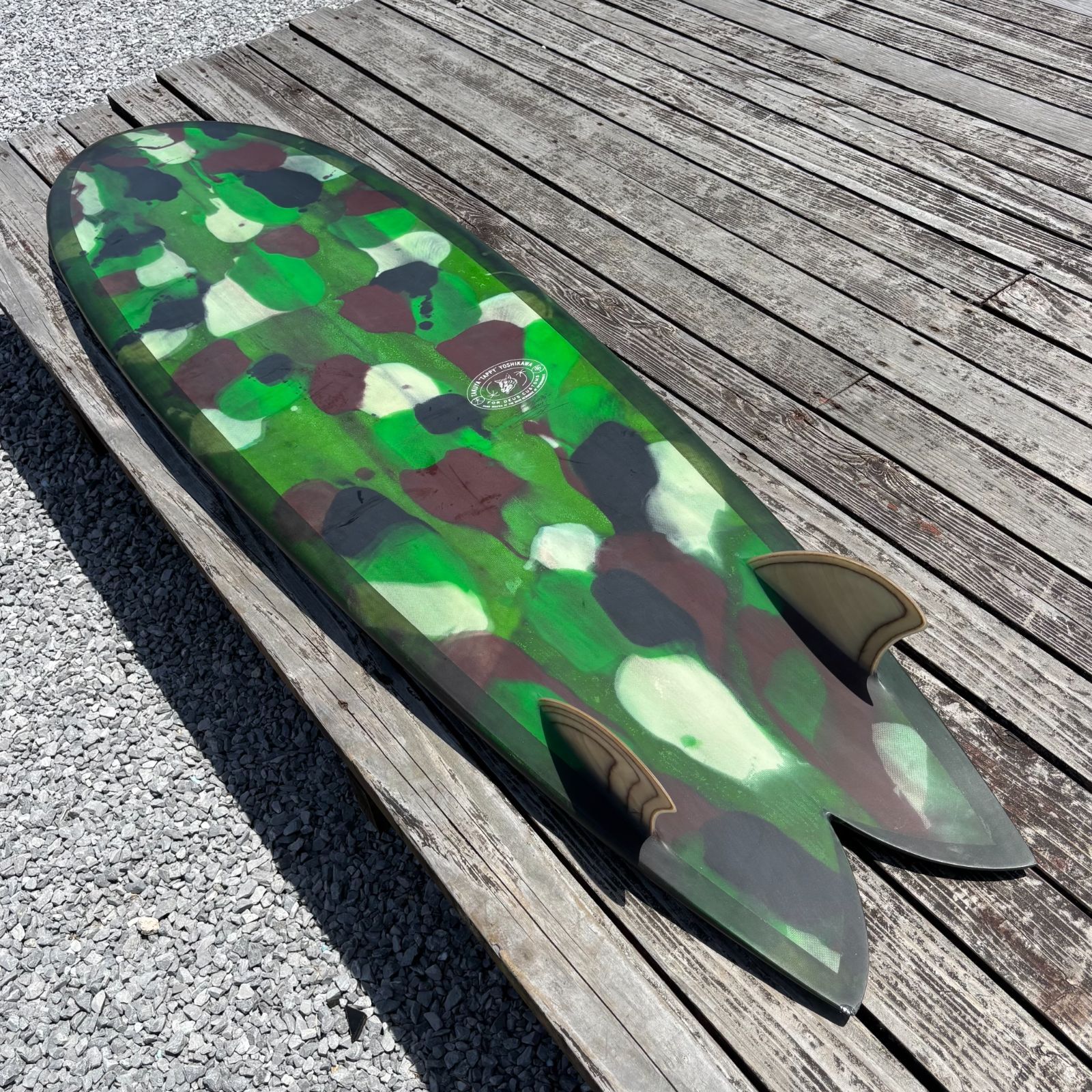 送料別途ご請求 DEUS×Tappy Shapes MID FISH 6'11
