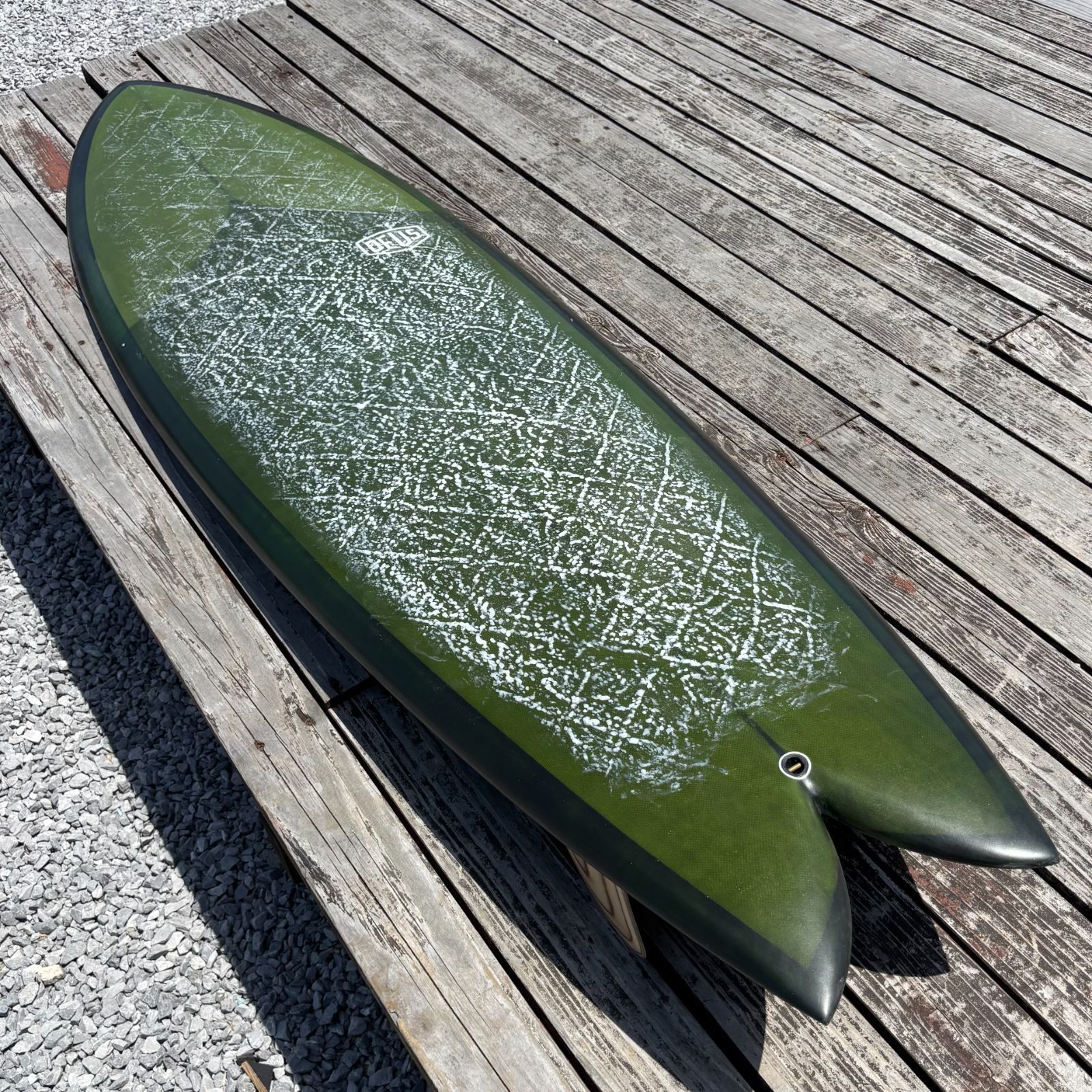 送料別途ご請求 DEUS×Tappy Shapes MID FISH 6'11