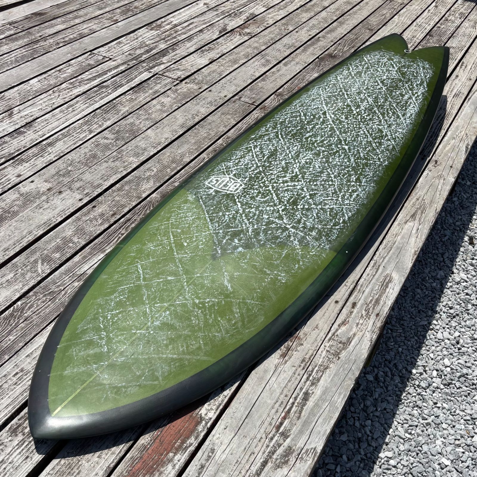送料別途ご請求 DEUS×Tappy Shapes MID FISH 6'11