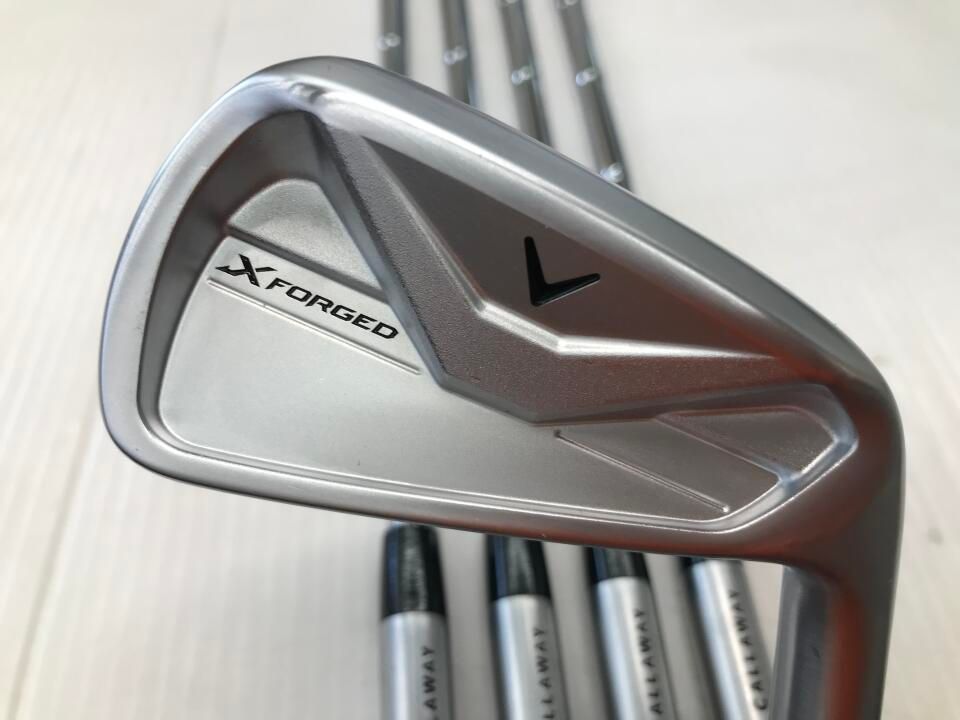 キャロウェイ X FORGED 2026 ダイナミックゴールド MID 115 S200フレックス アイアンセット 中古【最短即日発送】
