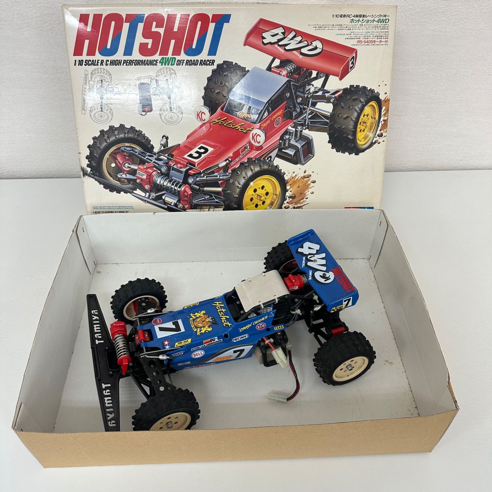タミヤ ホットショット 4WD ラジコン ジャンク - メルカリ