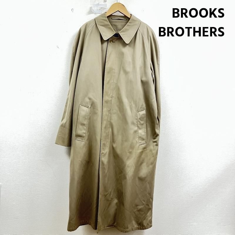 80s BROOKS BROTHERS ブルックスブラザーズ　ステンカラーコート ブルックス ブラザーズ 80s ステンカラー ロング コート アメリカ製