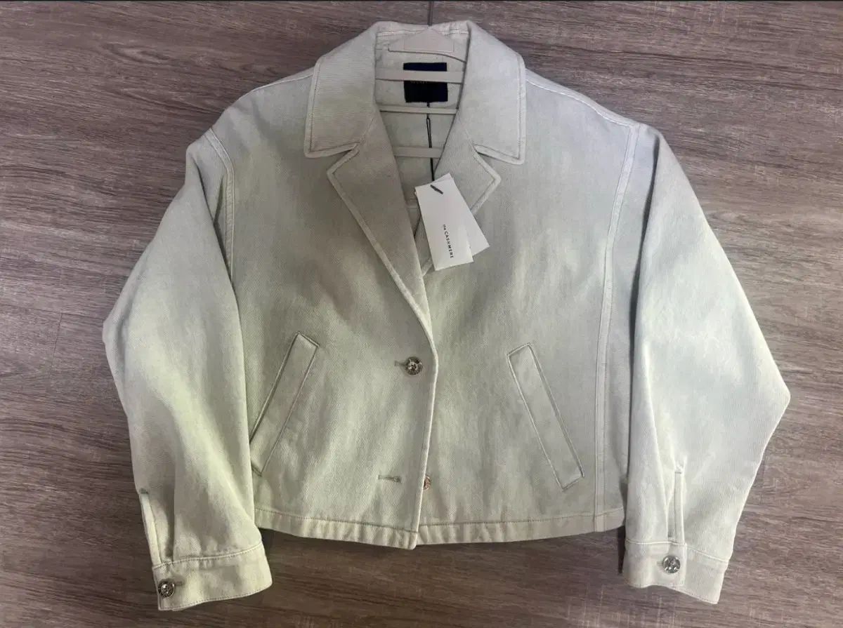 the CASHMERE デニム ジャケット (新品)