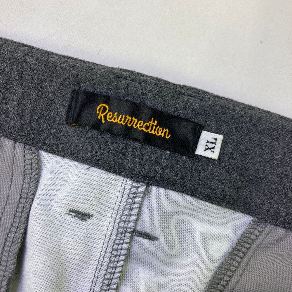 サイズ：XL RESURRECTION レザレクション パンツ グレー系