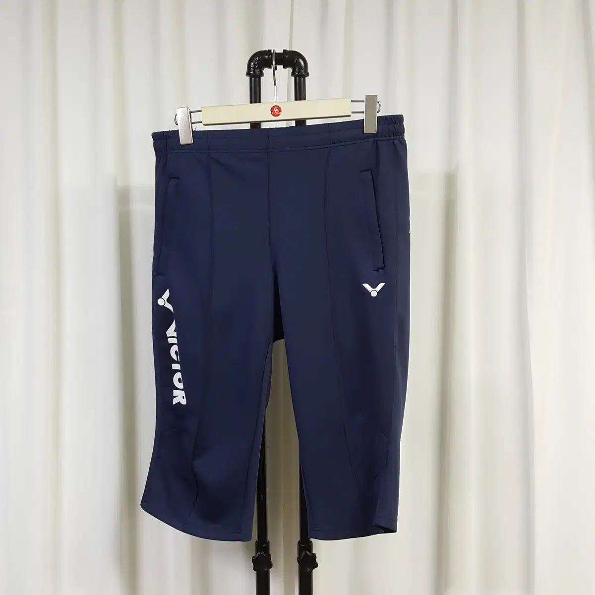 VICTOR（ビクター） メンズ バドミントン 7分 ズボン ネイビー L 33 オススメ