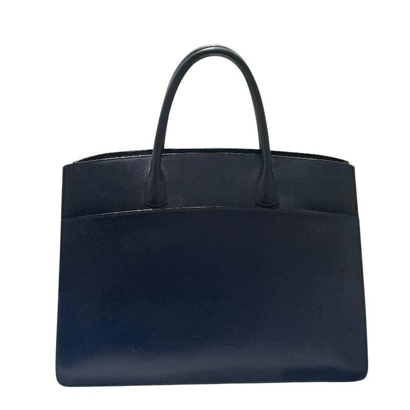 エルメス HERMES ホワイトバスGM □F刻印 ブルーインディゴ クシュベル 