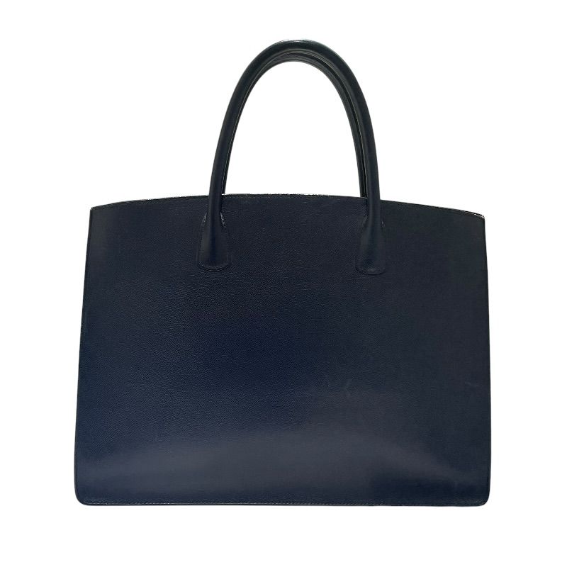 エルメス HERMES ホワイトバスGM □F刻印 ブルーインディゴ クシュベル 