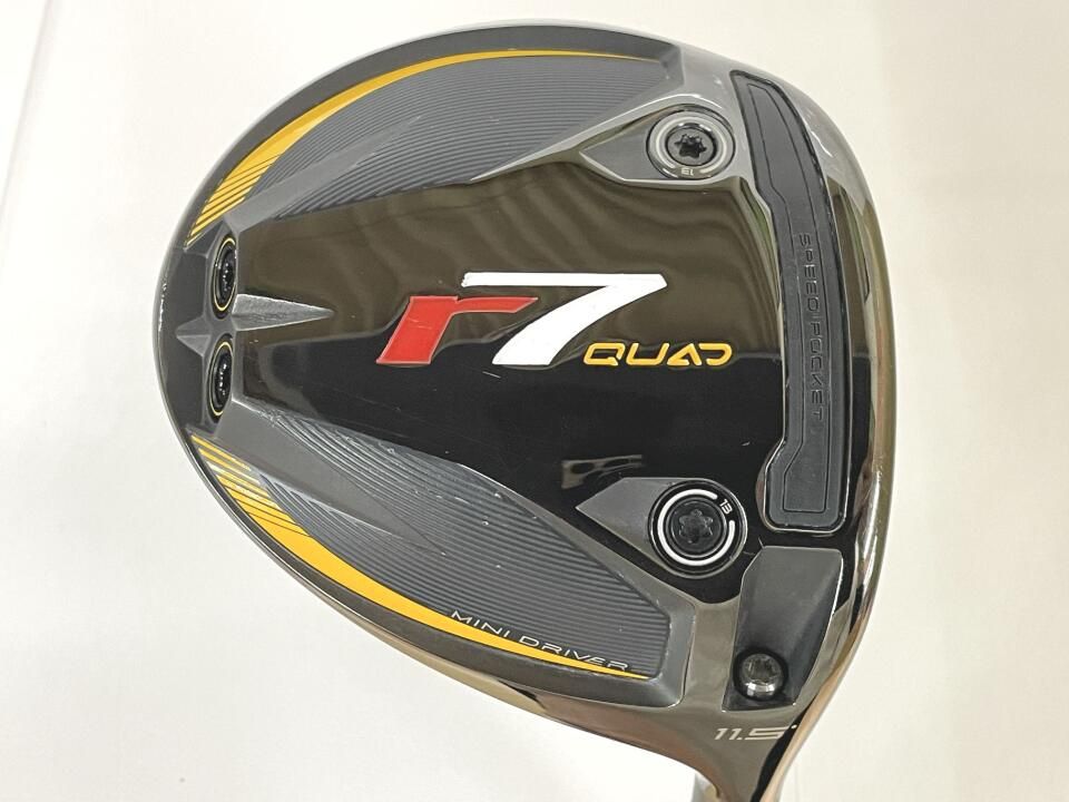 テーラーメイド　r7 QUAD MINI DRIVER　11.5度　Diamana SILVER TM55(r7 QUAD)　Sフレックス　ドライバー　中古　ゴルフドゥ！岡山青江店【最短即日発送】