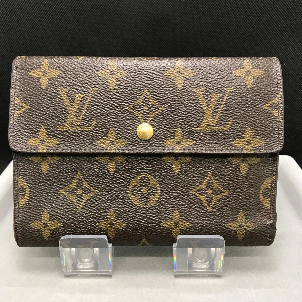 Louis Vuitton ルイヴィトン 三つ折り財布 モノグラム 2880 - メルカリ