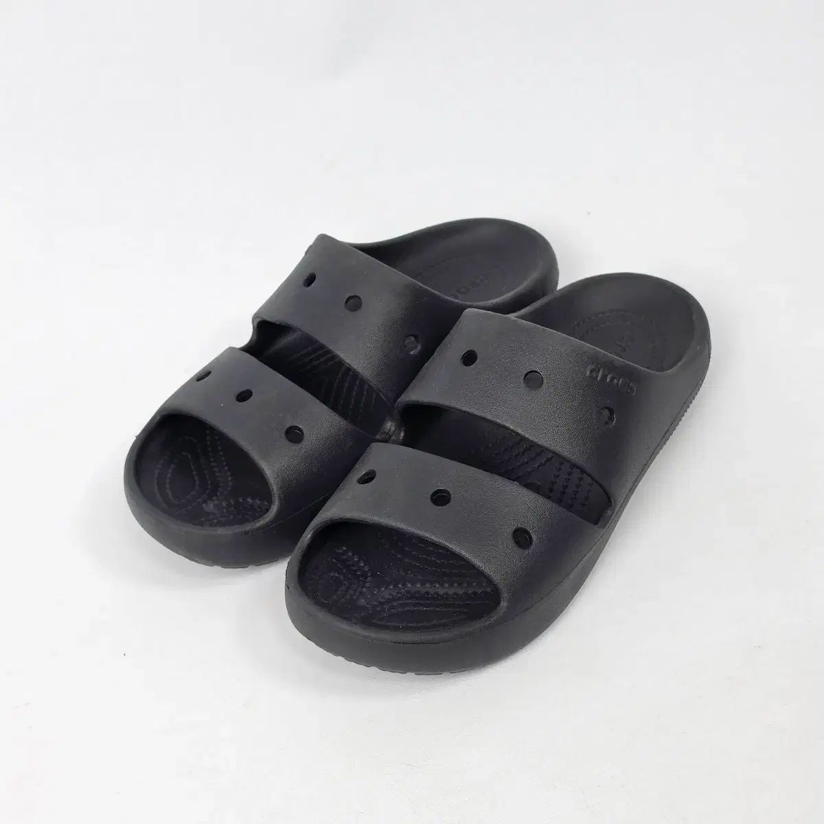 Crocs クロックス ブラック ユニセックス Classic サンダル V2 M7W9(260)