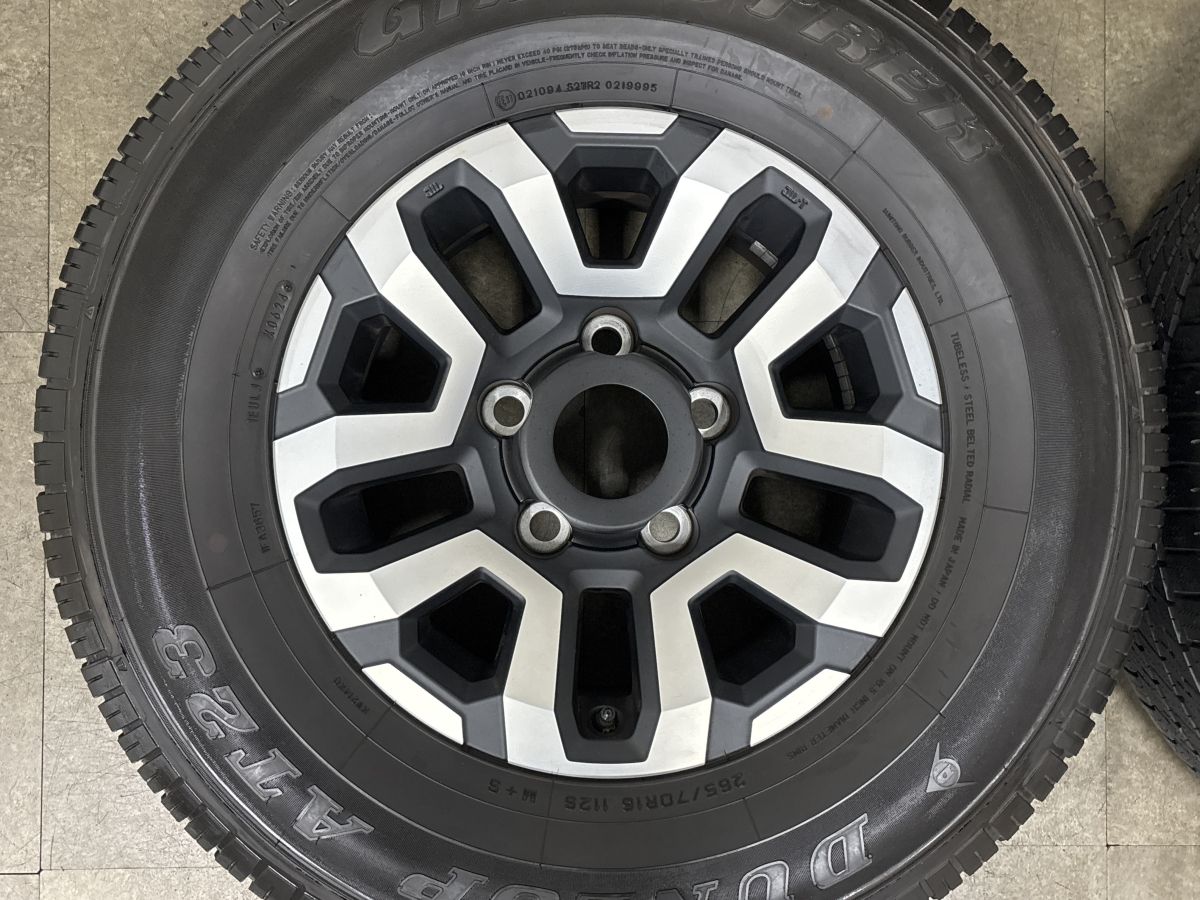 新車外し品】トヨタ ランドクルーザー 70 再再販 純正 16in 7J ±0 