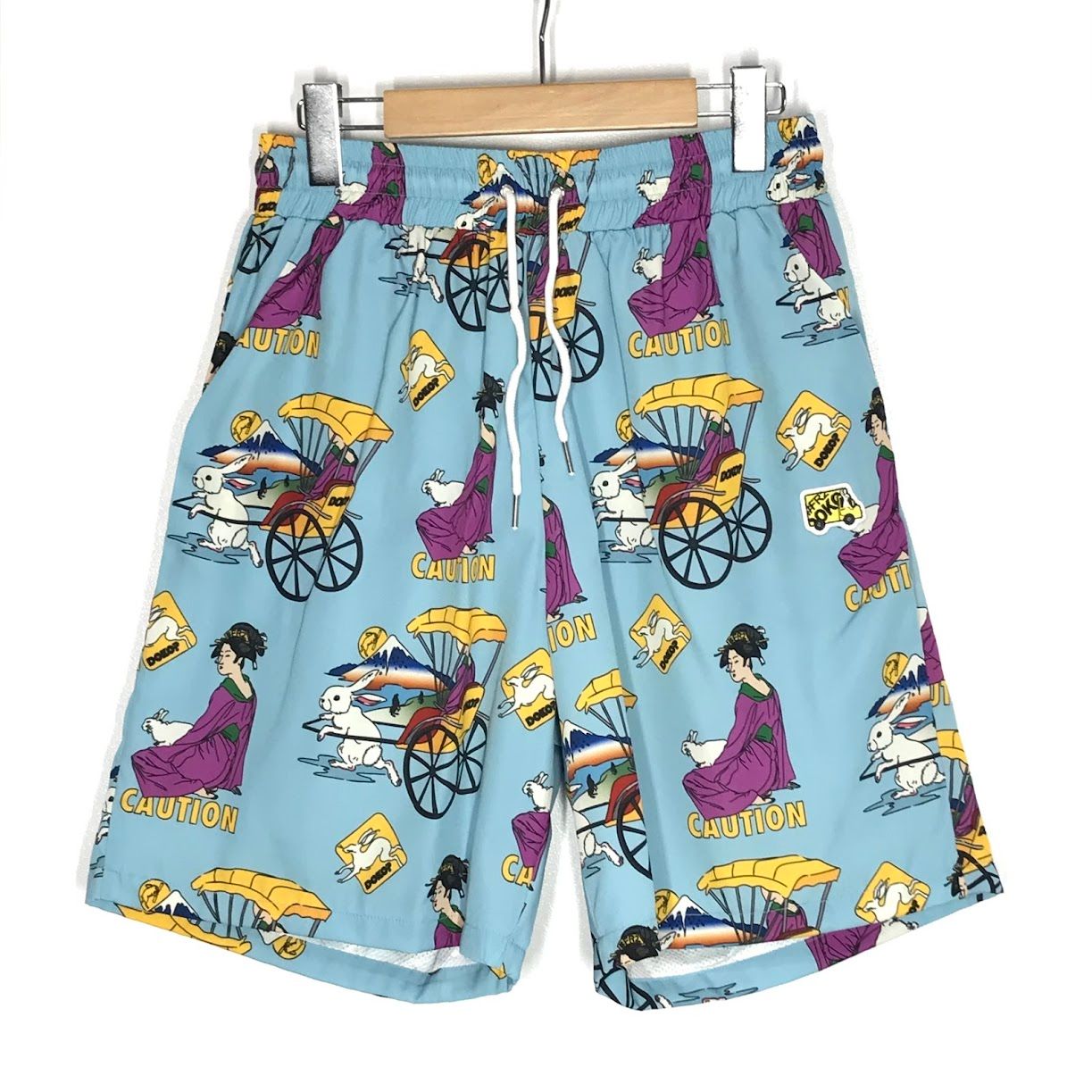 【倉吉店】 中古 #FR2 | エフアールツー ショートパンツ Over Sized Pattern Shorts(DOKO) ハーフパンツ FRP211 総柄 サイズ：M 【107】
