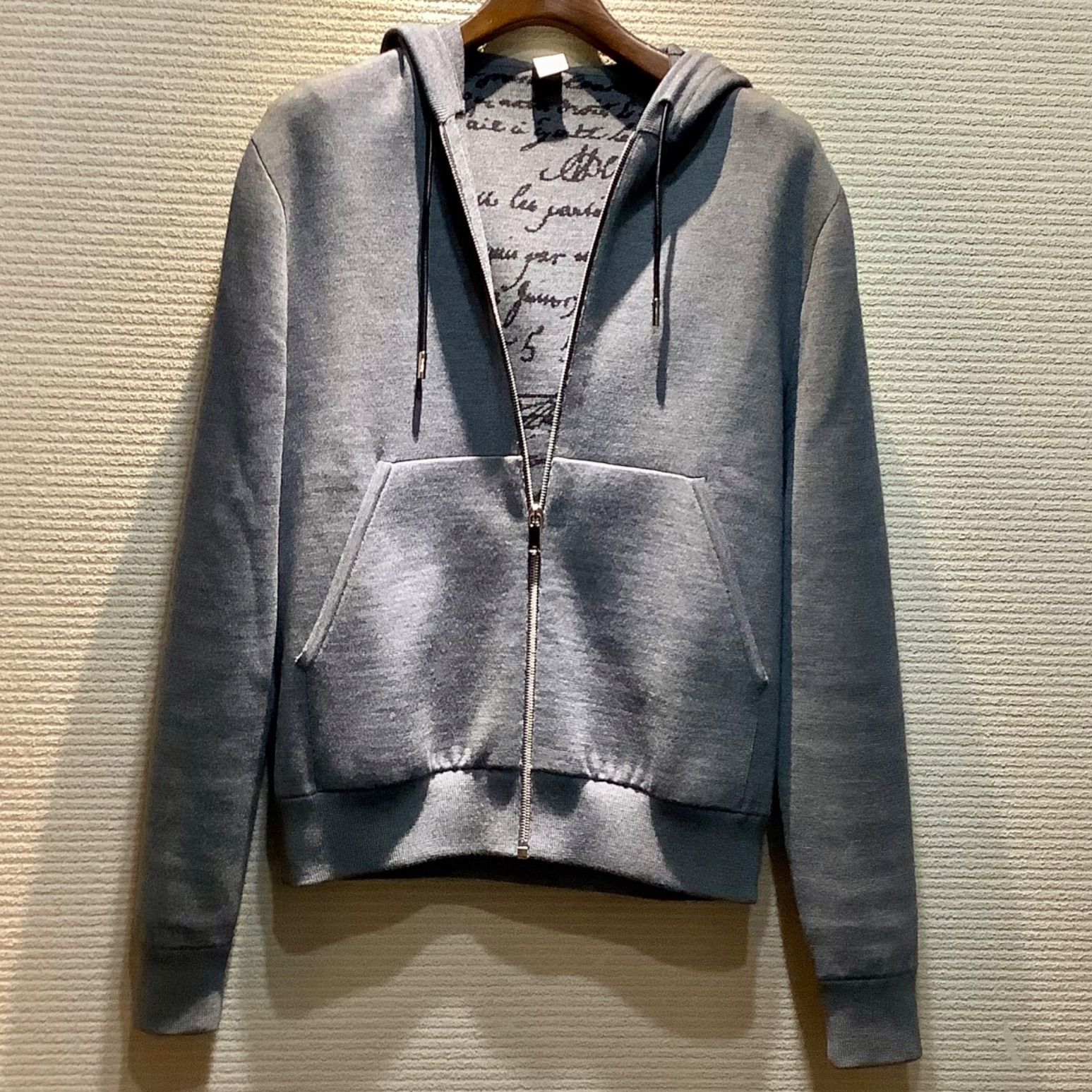 ベルルッティ BERLUTI カリグラフィ ニット パーカー フーディー グレー [S] メンズ I454/T9 59,999円