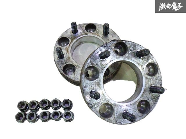【ストア出品】 キックス 汎用 ワイドトレッドスペーサー 2枚 厚み：約25.2mm / ハブ径：約73mm / ボルト穴径：約13mm / 即納