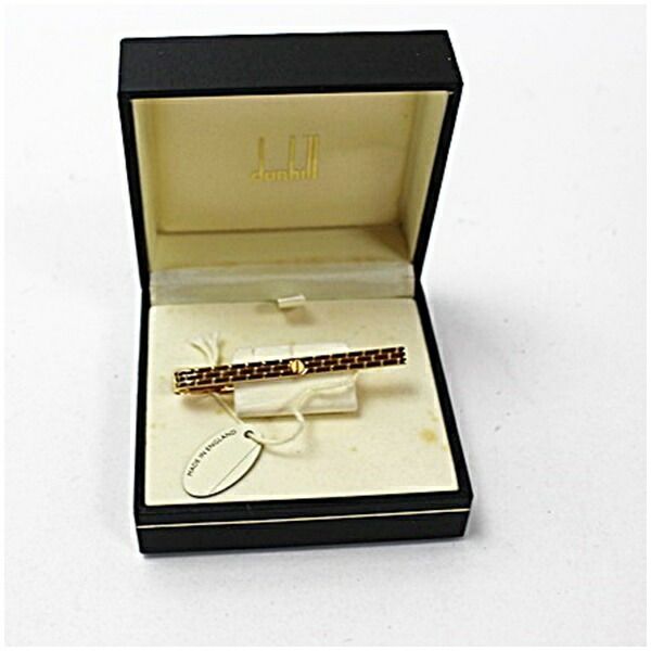 ダンヒル ネクタイピン 未使用 ゴールド 中古 Sランク dunhill メンズ