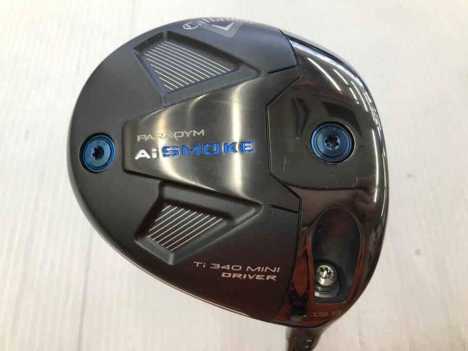 キャロウェイ　PARADYM Ai SMOKE 340 MINI　13.5度　24 VENTUS BLUE 5　Sフレックス　ドライバー　中古【最短即日発送】