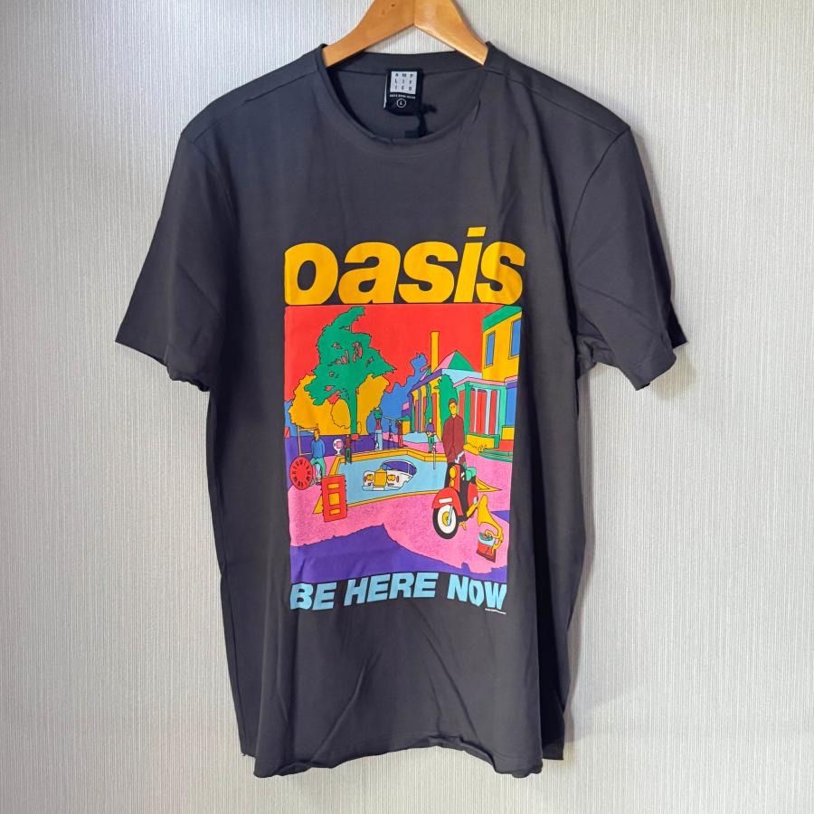 Amplified Unisex Adult Be Here Now Oasis T-Shirt - メルカリ
