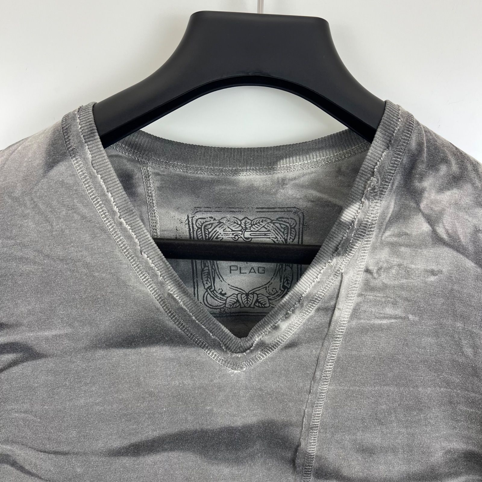 PLAG TETE HOMME 00s y2k grunge archive L/S Tee 5 M プラグ 