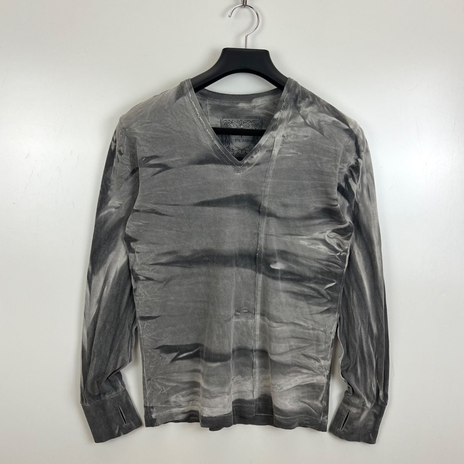 PLAG TETE HOMME 00s y2k grunge archive L/S Tee 5 M プラグ 
