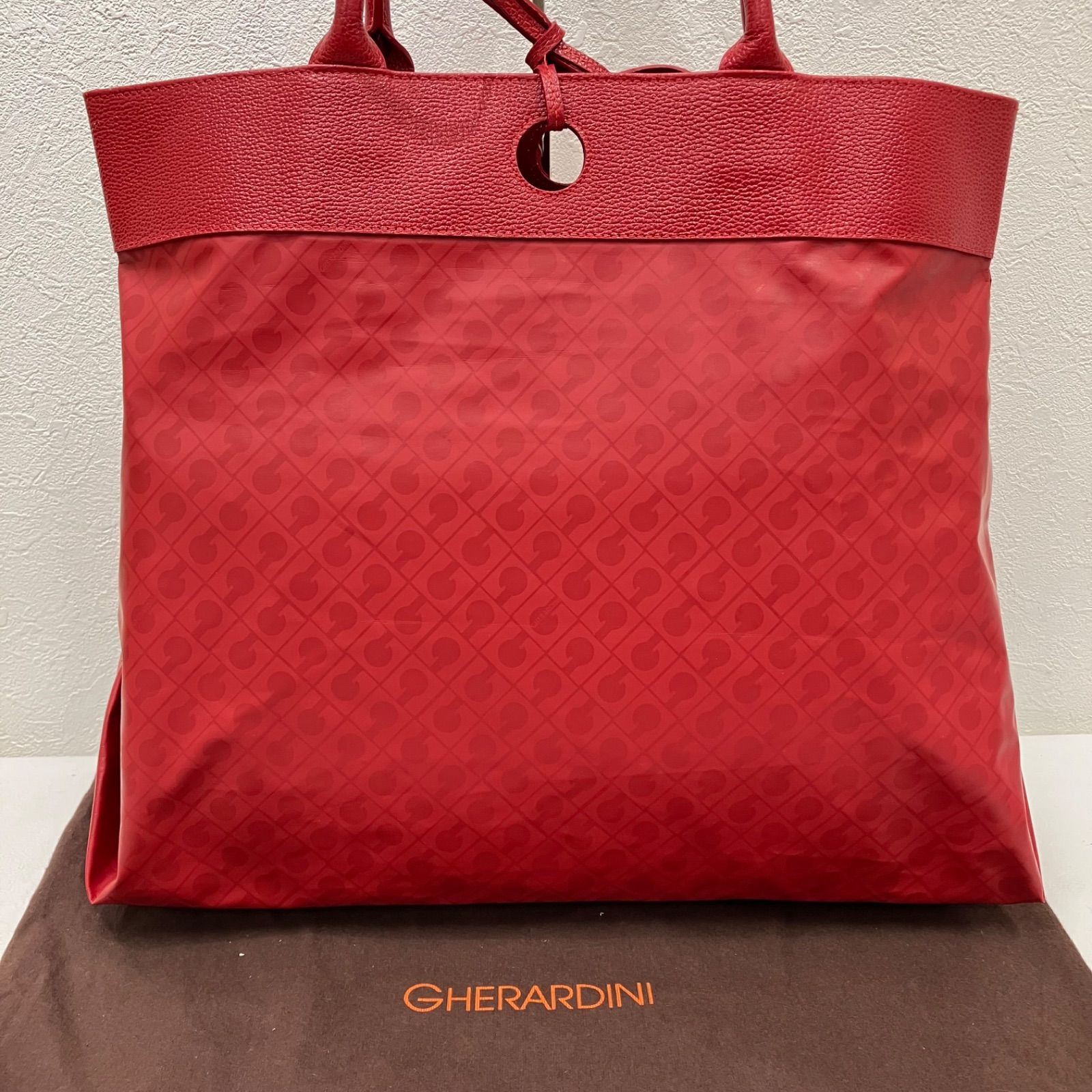 GHERARDINI レッド ソフティ トートバッグ GHERARDINI 【公式通販】